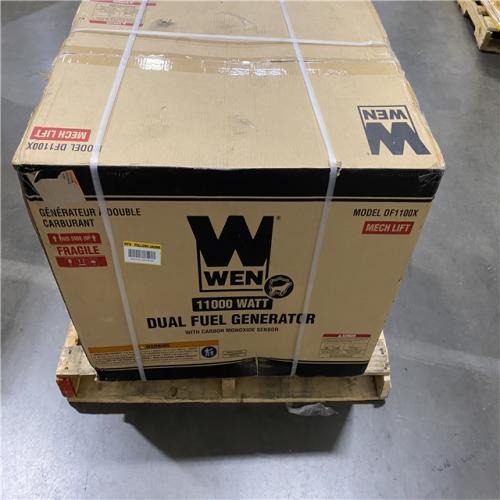 Dallas Location - NEW-  WEN 11,000-Watt 120V/240V Dual Fuel Portable Gas/Propane Generator