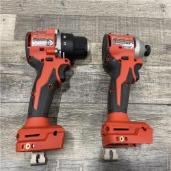 AS-IS Milwaukee 18V Lithium-Ion Brushless Cordless Compact Drill/Impact Combo Kit