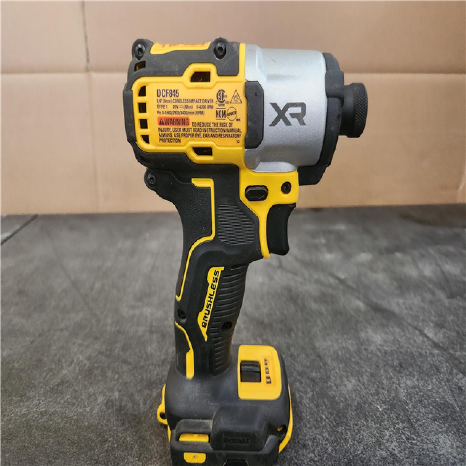 Phoenix LIKE NEW DEWALT 20V MAX XR Cordless Brushless 1/4 in. 3-Speed Impact Driver (Tool-Only)