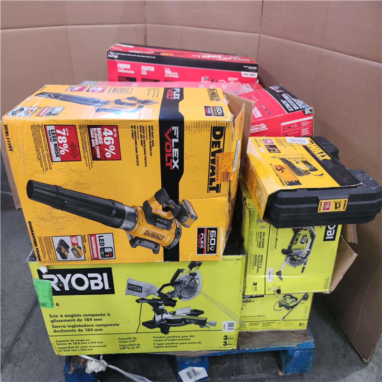 CALIFORNIA AS-IS TOOL PALLET