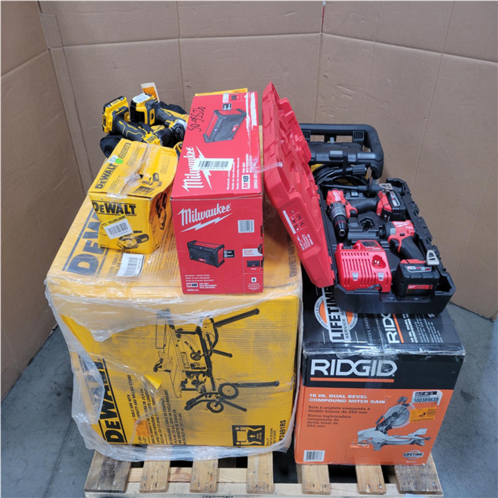CALIFORNIA AS-IS TOOL PALLET