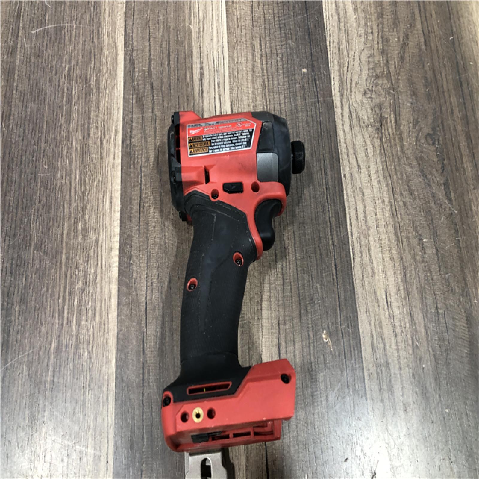 AS-IS Milwaukee FUEL 18V Lithium-Ion Brushless Cordless 1/4 in. Hex Impact Driver (Tool-Only)