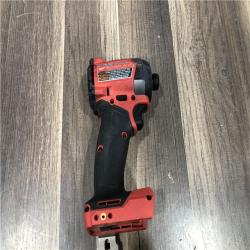AS-IS Milwaukee FUEL 18V Lithium-Ion Brushless Cordless 1/4 in. Hex Impact Driver (Tool-Only)