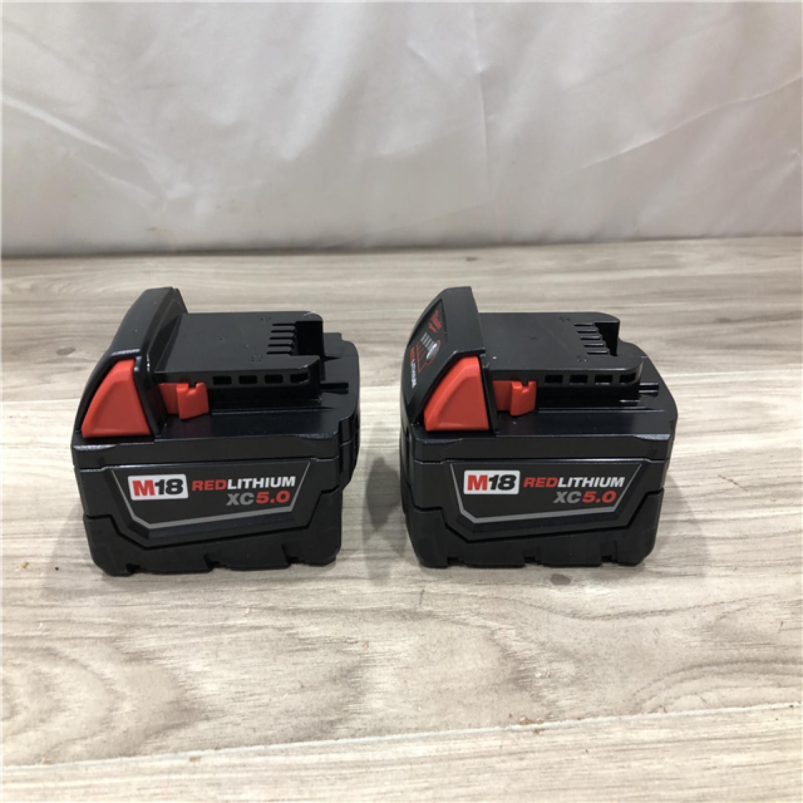 AS-IS Milwaukee M18 18-Volt Lithium-Ion XC Starter Kit