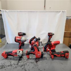 AS-IS- Milwaukee 18-Volt Lithium-Ion Cordless (9-Tool) Combo Kit