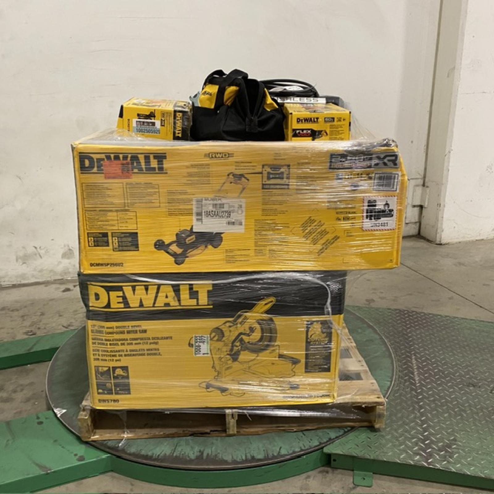 Dallas Location - As-Is DEWALT Tool Pallet
