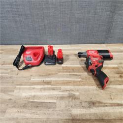 HOUSTON LOCATION - AS-IS MILWAUKEE 2 TOOL COMBO KIT W/ (2) BATTERY & CHARGER