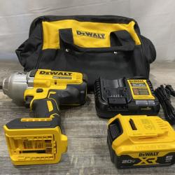 AS-IS DEWALT 20V MAX Lithium-Ion Cordless 1/2 in. Impact Wrench Kit