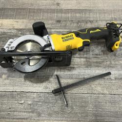 AS-IS DEWALT ATOMIC 20V MAX Cordless Brushless 4-1/2 in. Circular Saw (Tool Only)