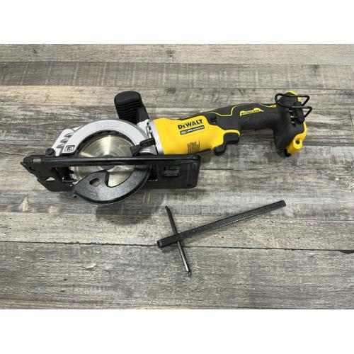 AS-IS DEWALT ATOMIC 20V MAX Cordless Brushless 4-1/2 in. Circular Saw (Tool Only)