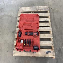 Houston Location - AS-IS Tool Pallet MILWAUKEE SHORT THROW PRESS TOOL W/ VIEGA PUREFLOW JAWS