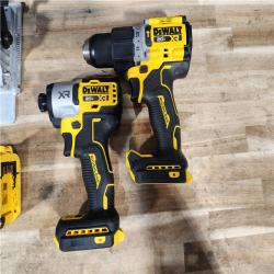 HOUSTON LOCATION - AS-IS DEWALT 4 TOOL COMBO KIT W/ (2) BATTERY & CHARGER