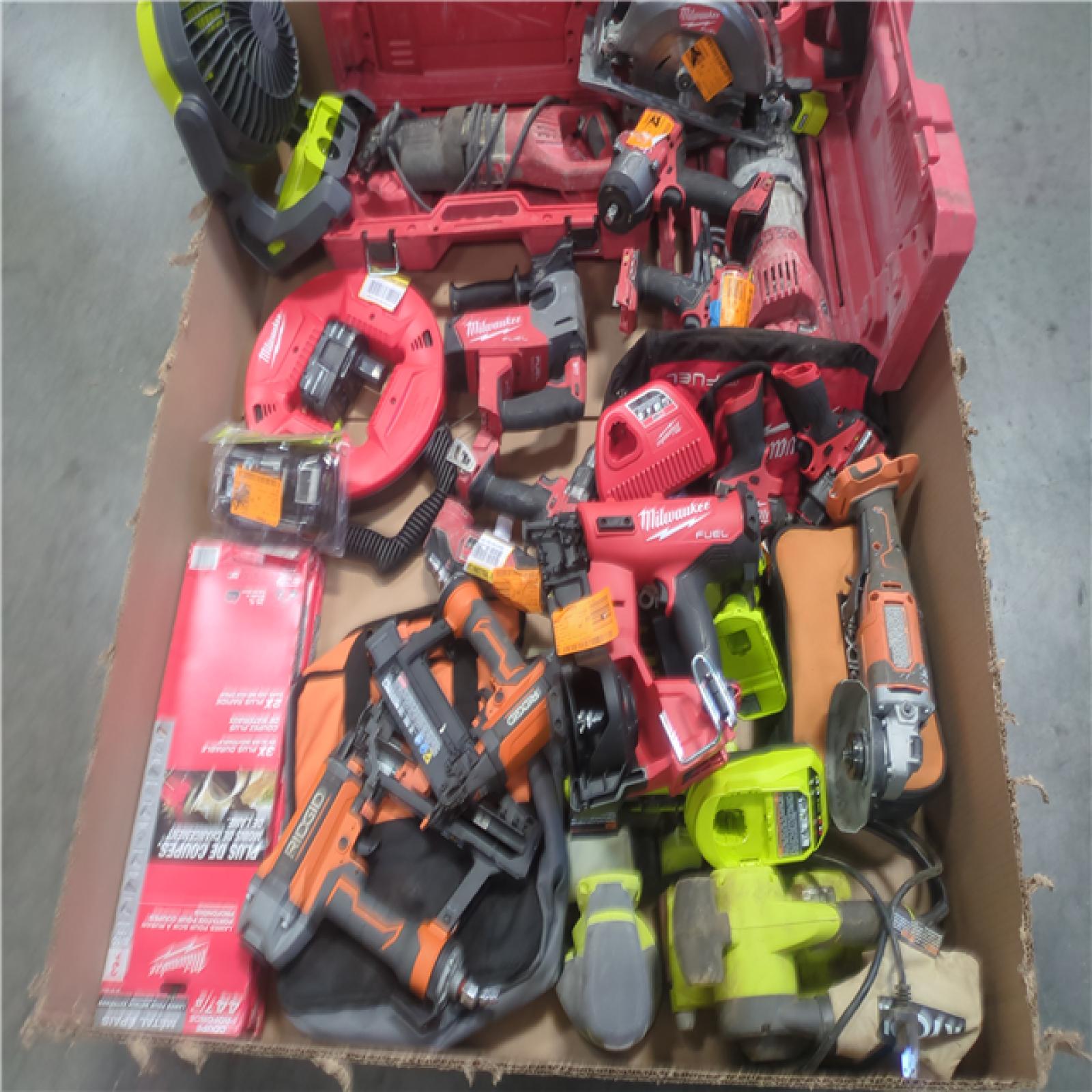 CALIFORNIA AS-IS TOOL PALLET