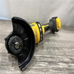 AS-IS DEWALT FLEXVOLT 60V MAX Cordless Brushless 4.5 in. to 6 in. Small Angle Grinder with Kickback Brake (Tool Only)