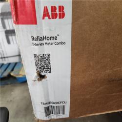 Phoenix NEW ABB Outdoor 200 Amp 20-Space 40-Circuit Main Brkr Ring Semi Flush Mt Overhead/Undergrnd Mtr Sockt Load Center (TSMQ2020CFCU)