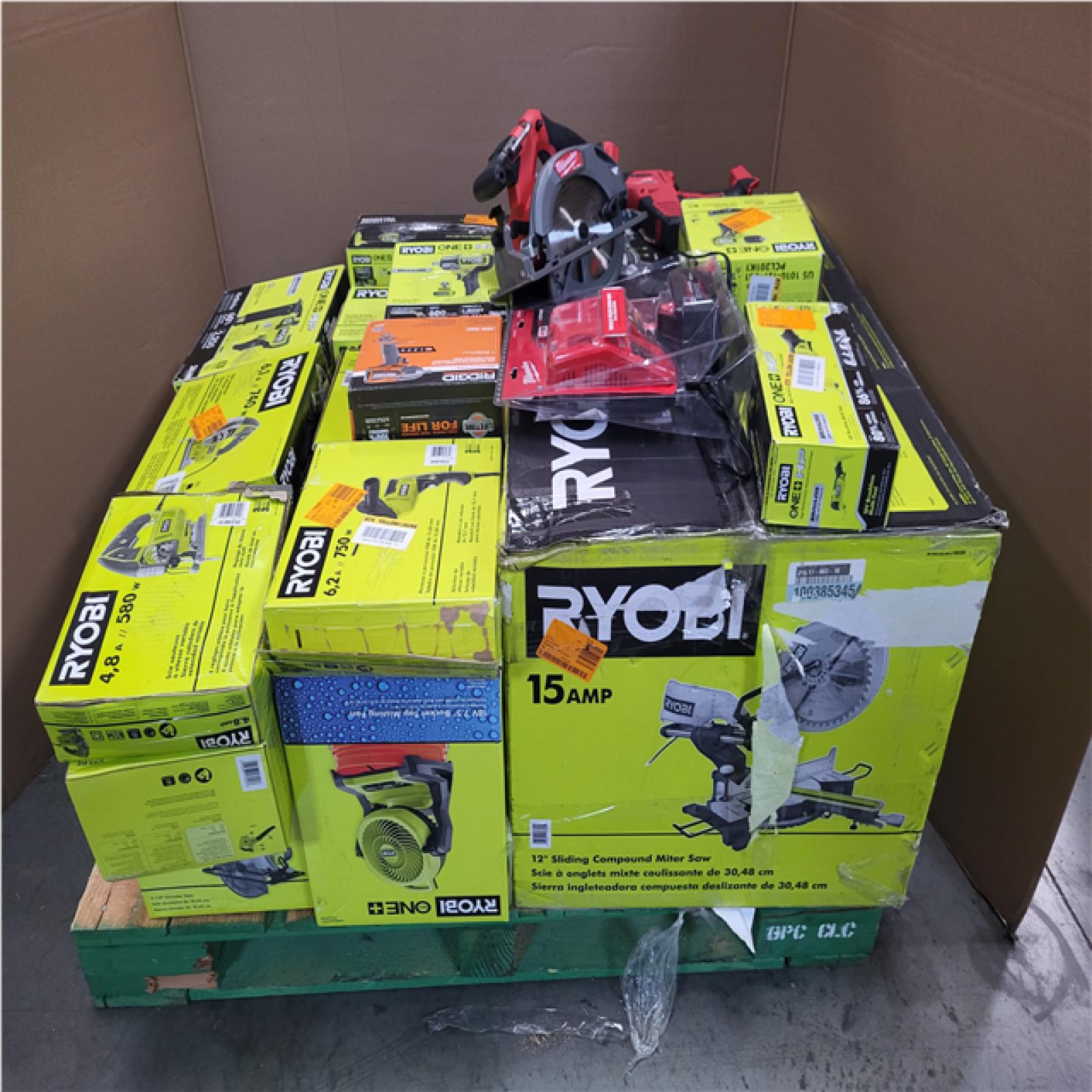 CALIFORNIA AS-IS TOOL PALLET