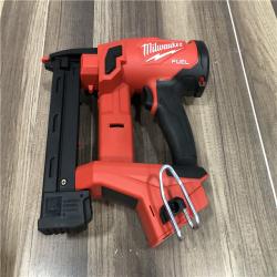 AS-IS Milwaukee FUEL 18-Volt Lithium-Ion Brushless Cordless 18-Gauge 1/4 in. Narrow Crown Stapler (Tool-Only)