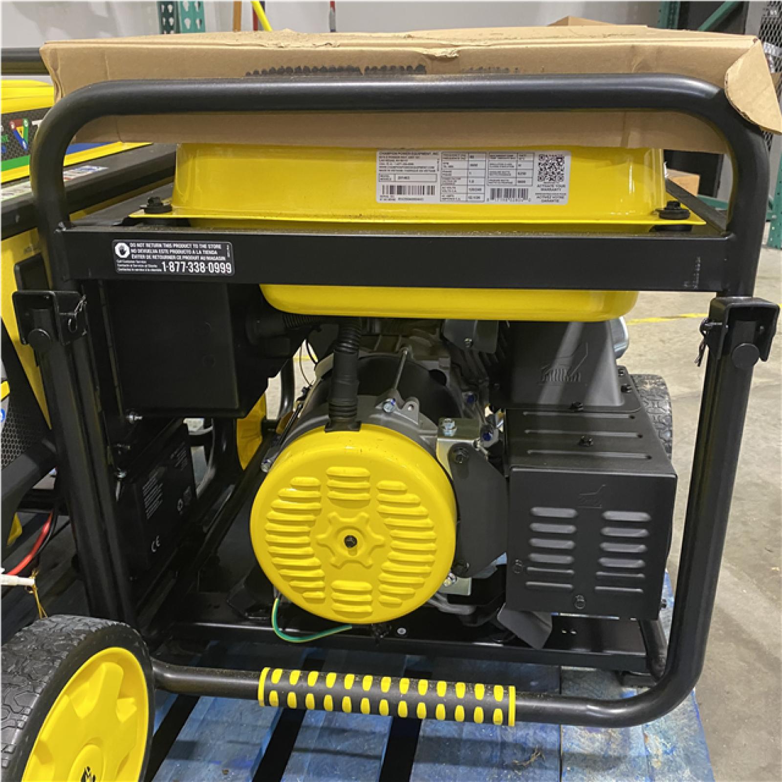Dallas Location - As-Is Champion 201463 7850W Dual Fuel Generator