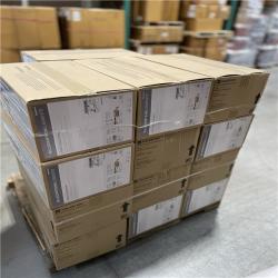 DALLAS LOCATION- GLUCKSTEINELEMENTS Hugh 52 in. Integrated LED Indoor Nickel Ceiling Fan PALLET (16 UNITS)