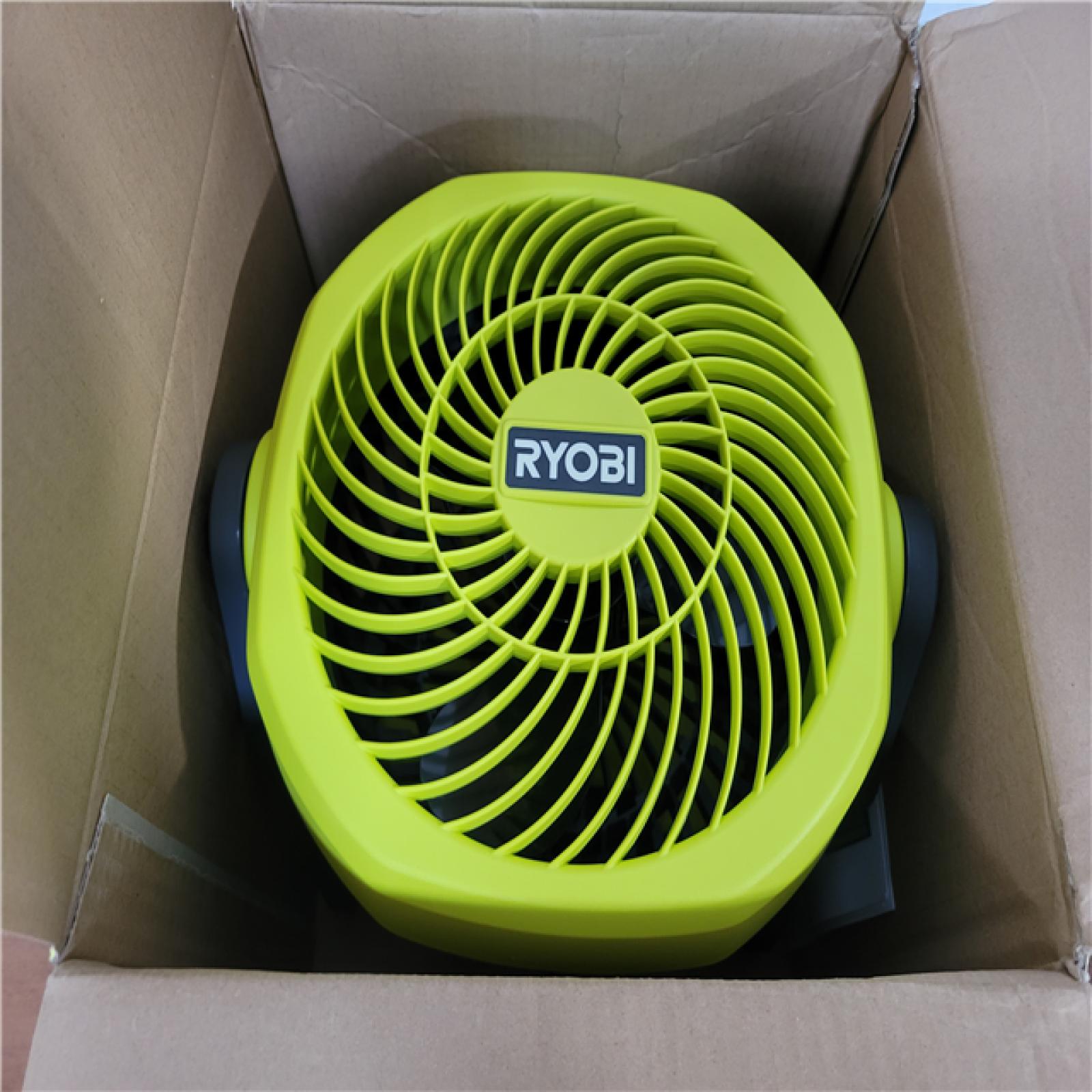 California NEW Ryobi One+ 18V Hybrid 7.5 Fan (Tool Only)