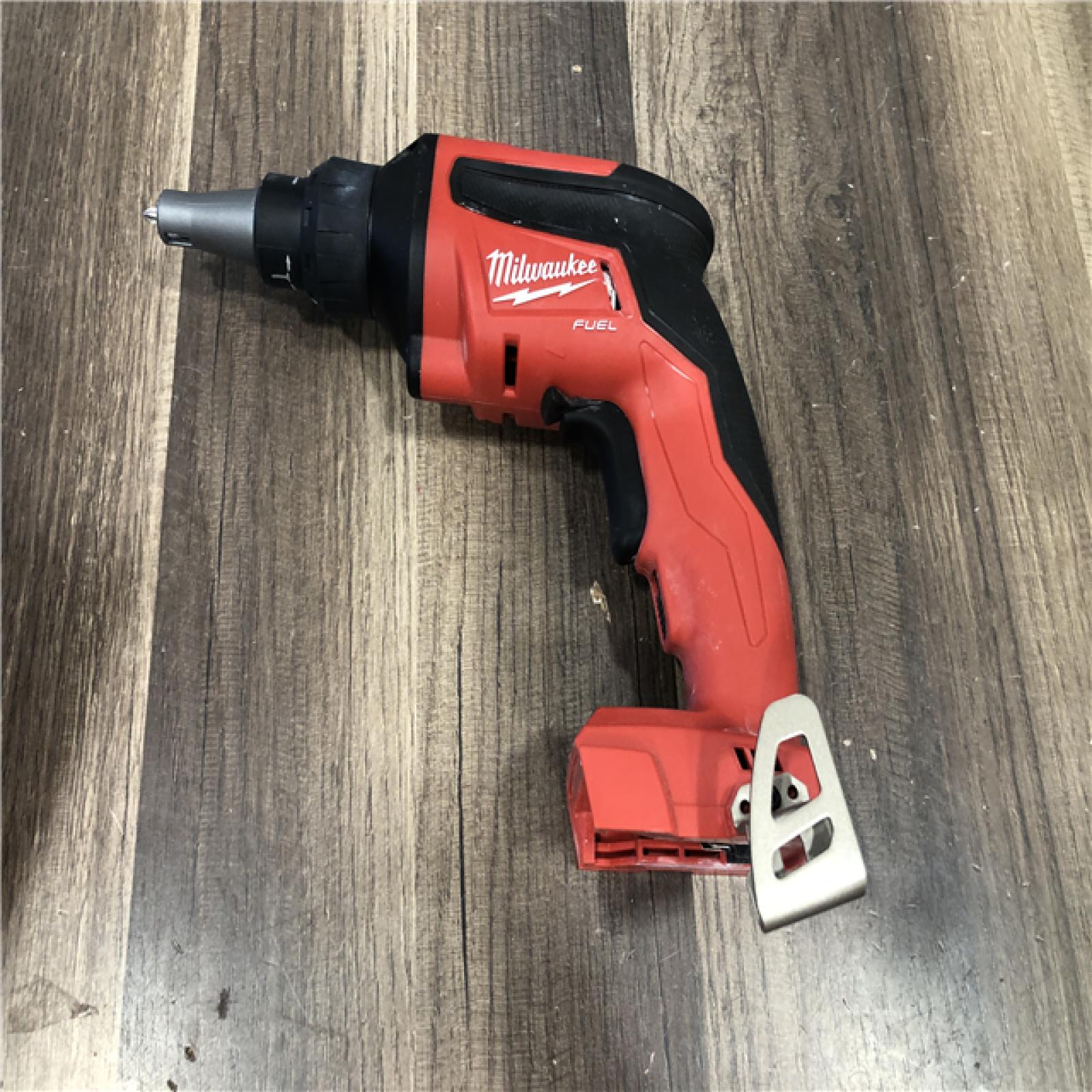 AS-IS Milwaukee  FUEL 18V Lithium-Ion Brushless Cordless Drywall Screw Gun (Tool-Only)