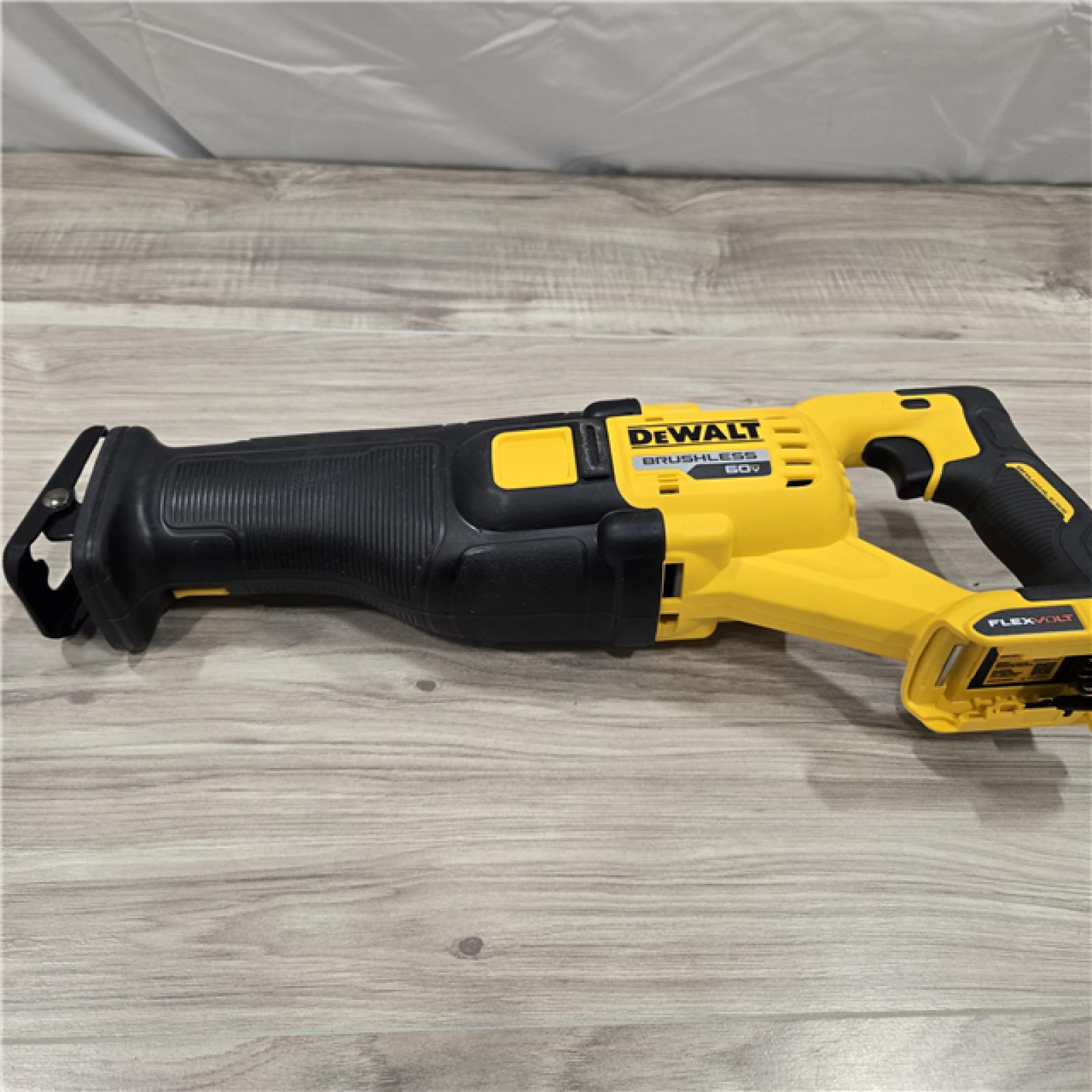 LIKE NEW! - DeWalt FLEXVOLT 60V MAX Cordless Brushless Reciprocating Saw (Tool-Only)