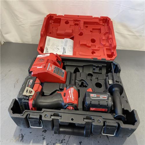 AS-IS - Milwaukee M18 FUEL 18V Lith-Ion Brushless Cordless 1/4 in. Hex Impact Driver Kit
