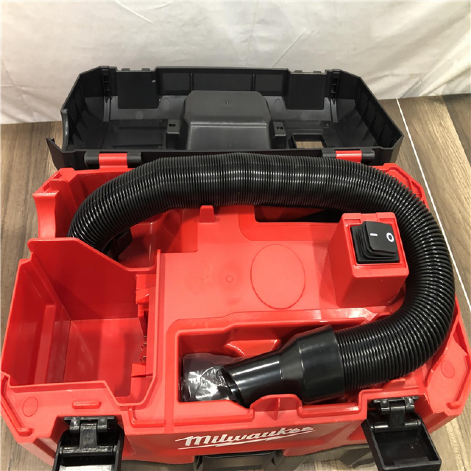 AS-IS Milwaukee 18-Volt 2 Gal. Lithium-Ion Cordless Wet/Dry Vacuum (Vacuum-Only)