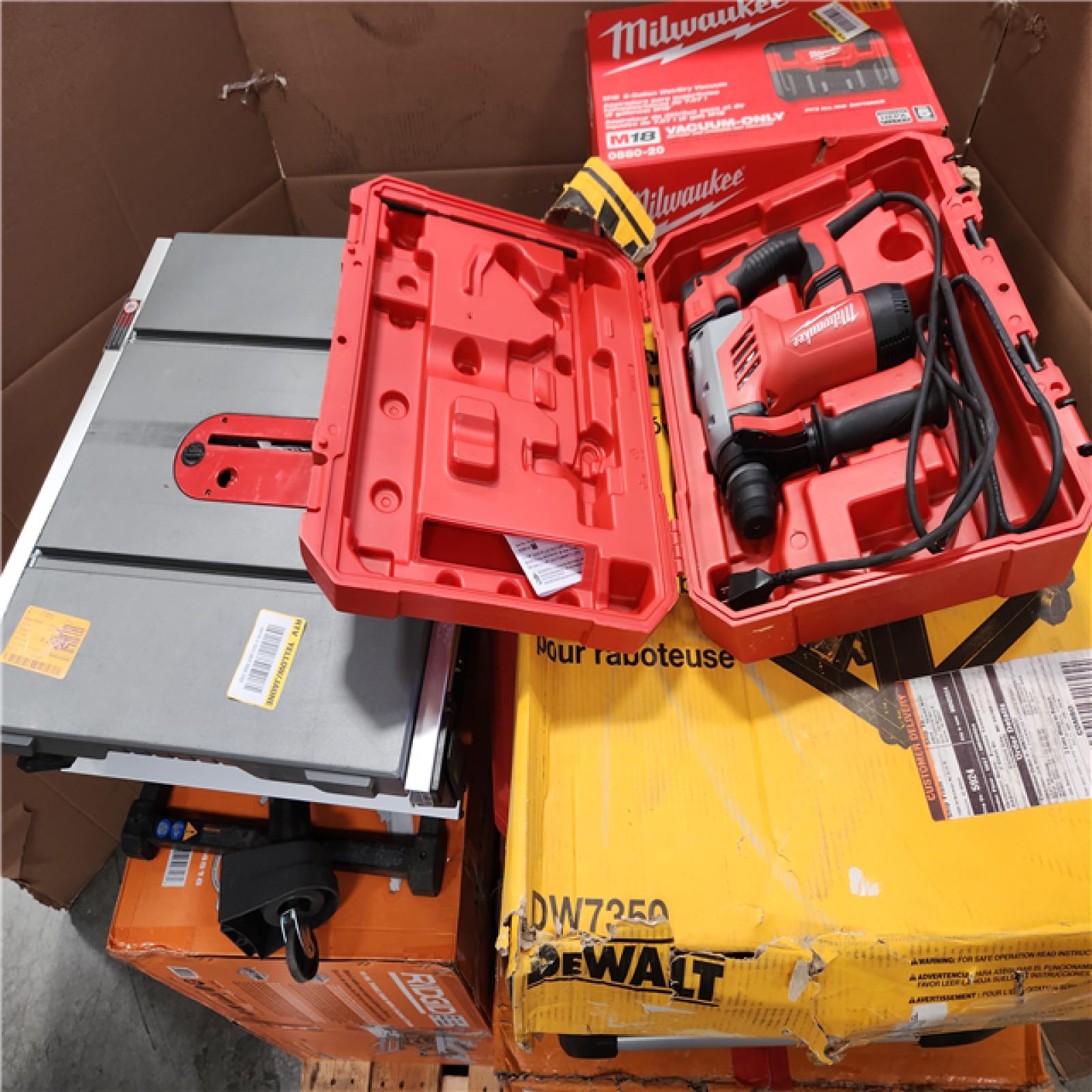 CALIFORNIA AS-IS TOOL PALLET