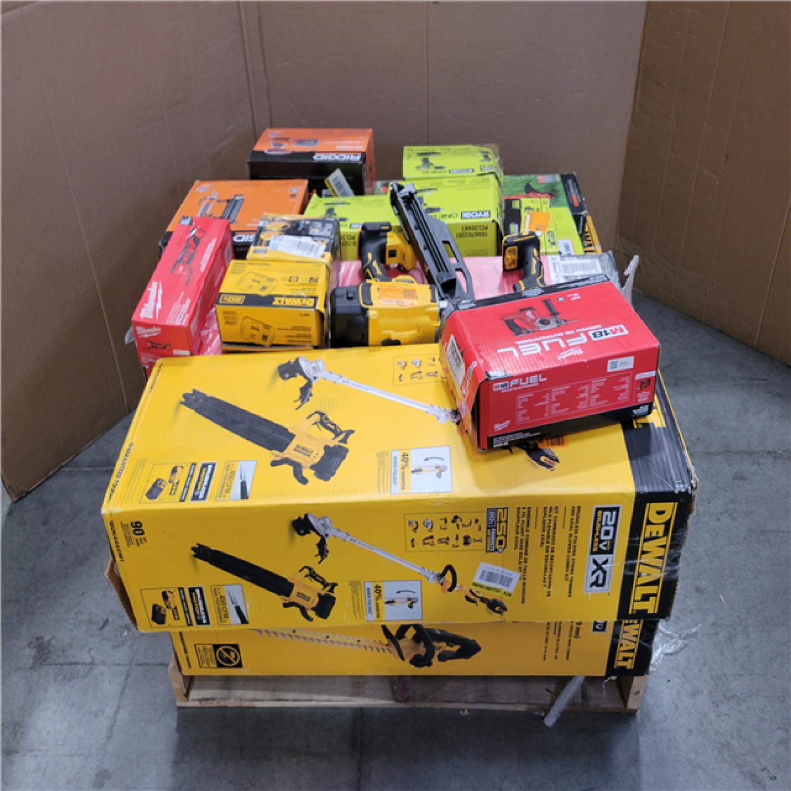 CALIFORNIA AS-IS TOOL PALLET