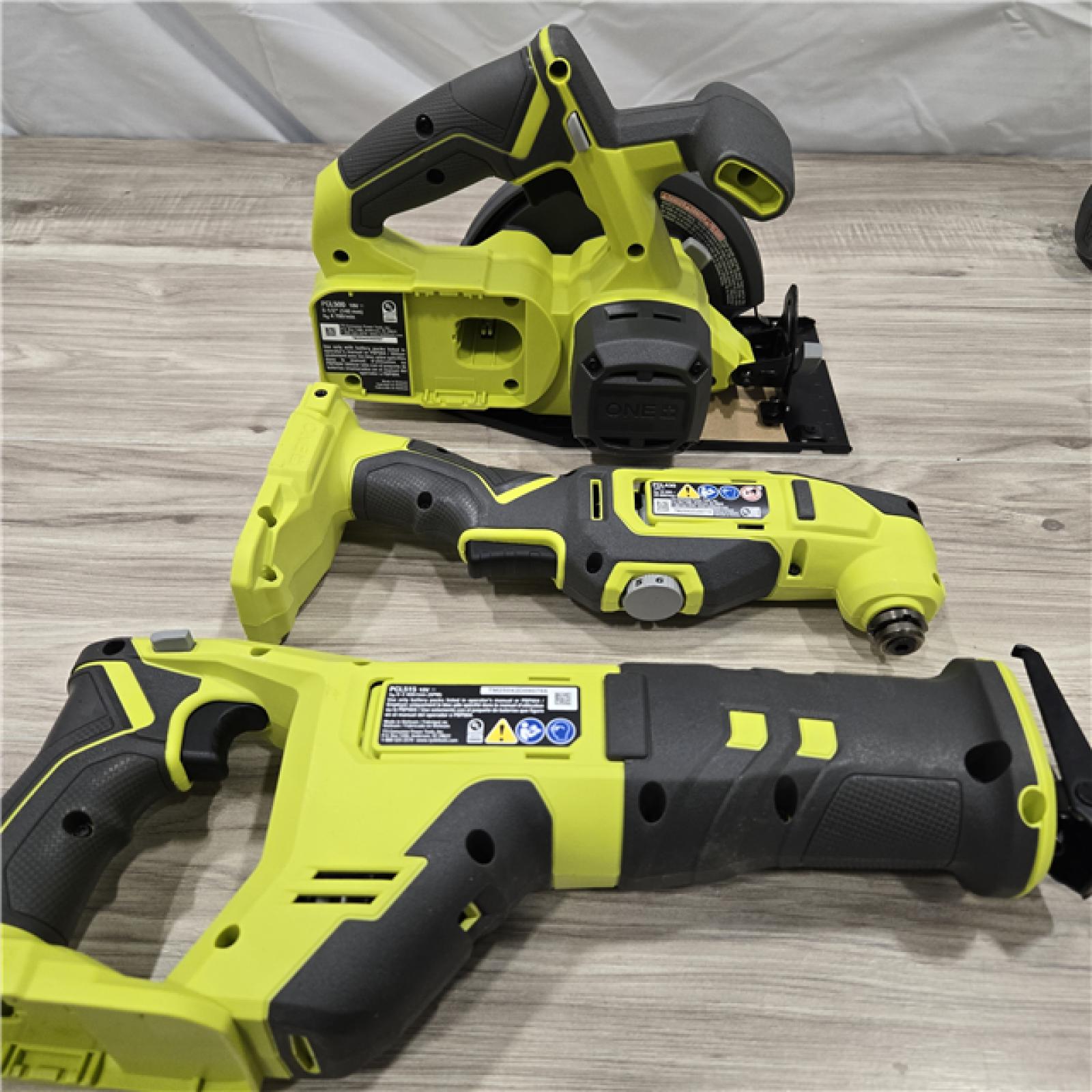LIKE NEW! - RYOBI ONE+ 18V Cordless 6-Tool Combo Kit