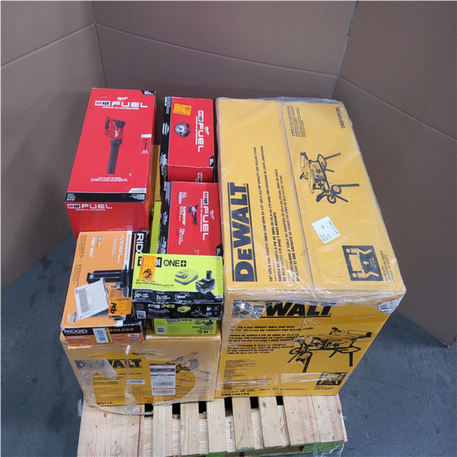 CALIFORNIA AS-IS TOOL PALLET