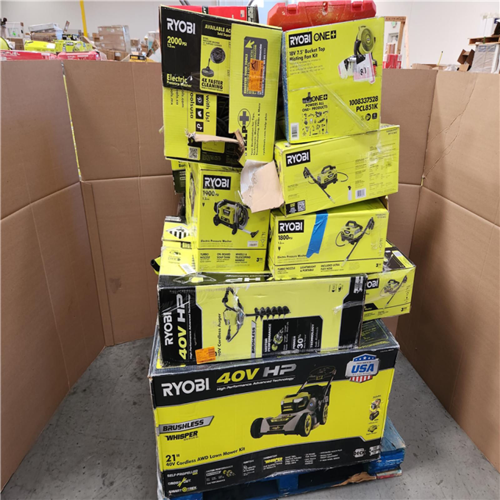 California AS-IS TOOL PALLET
