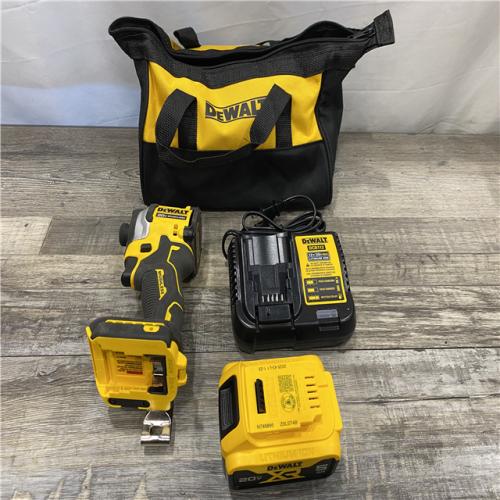 AS-IS DEWALT ATOMIC 20V MAX Lithium-Ion Cordless 1/4 in. Brushless Impact Driver Kit