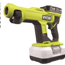 NEW! - Ryobi ONE+ 18V Cordless Handheld Electrostatic Sprayer Kit