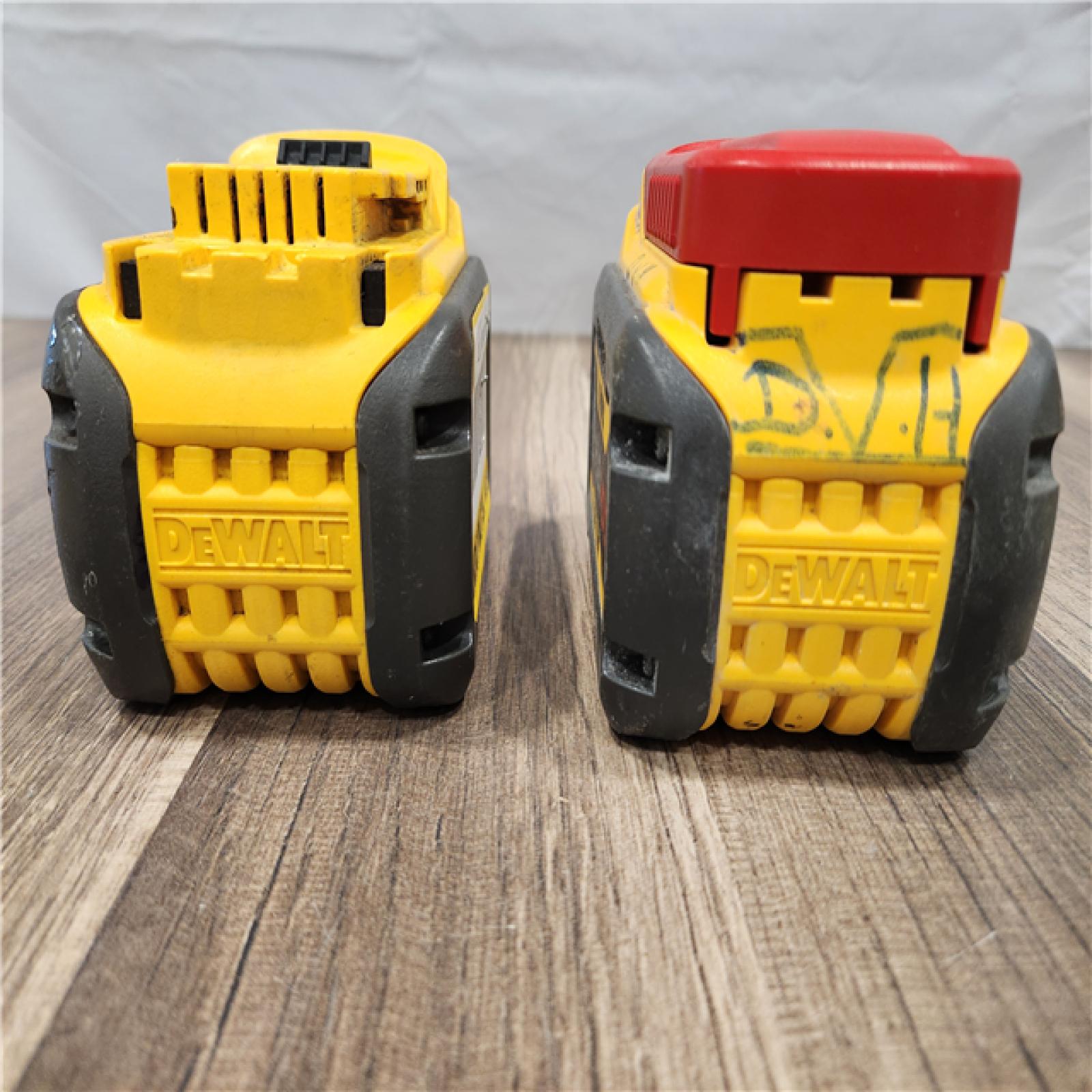 AS-IS - DEWALT FLEXVOLT 20V/60V MAX Lithium-Ion 6.0Ah Battery Pack (2 Pack)
