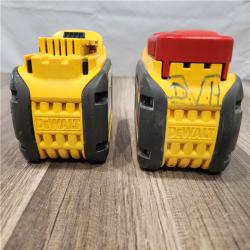 AS-IS - DEWALT FLEXVOLT 20V/60V MAX Lithium-Ion 6.0Ah Battery Pack (2 Pack)
