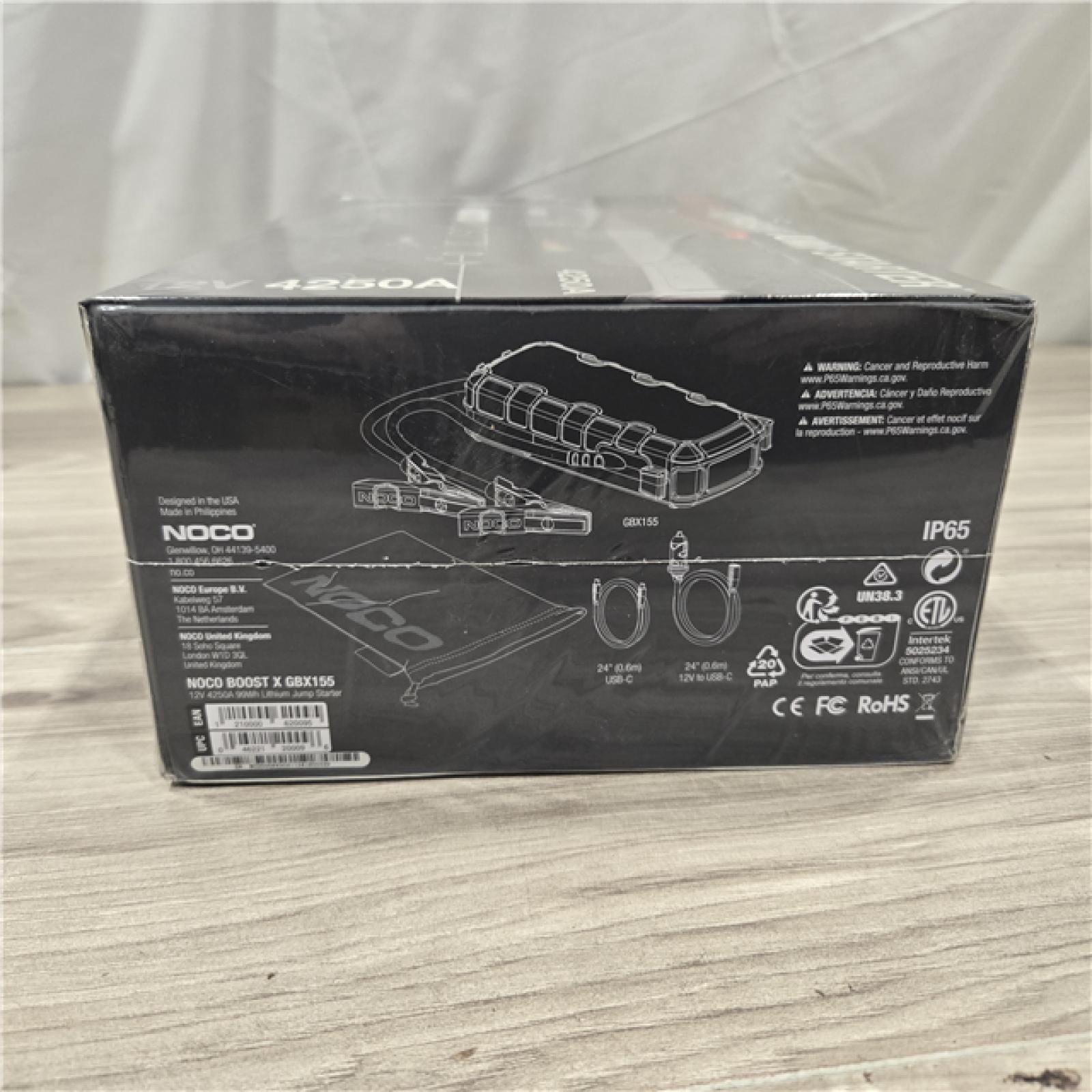 NEW! - NOCO Boost X 12-Volt 4250 Amp Lithium Jump Starter