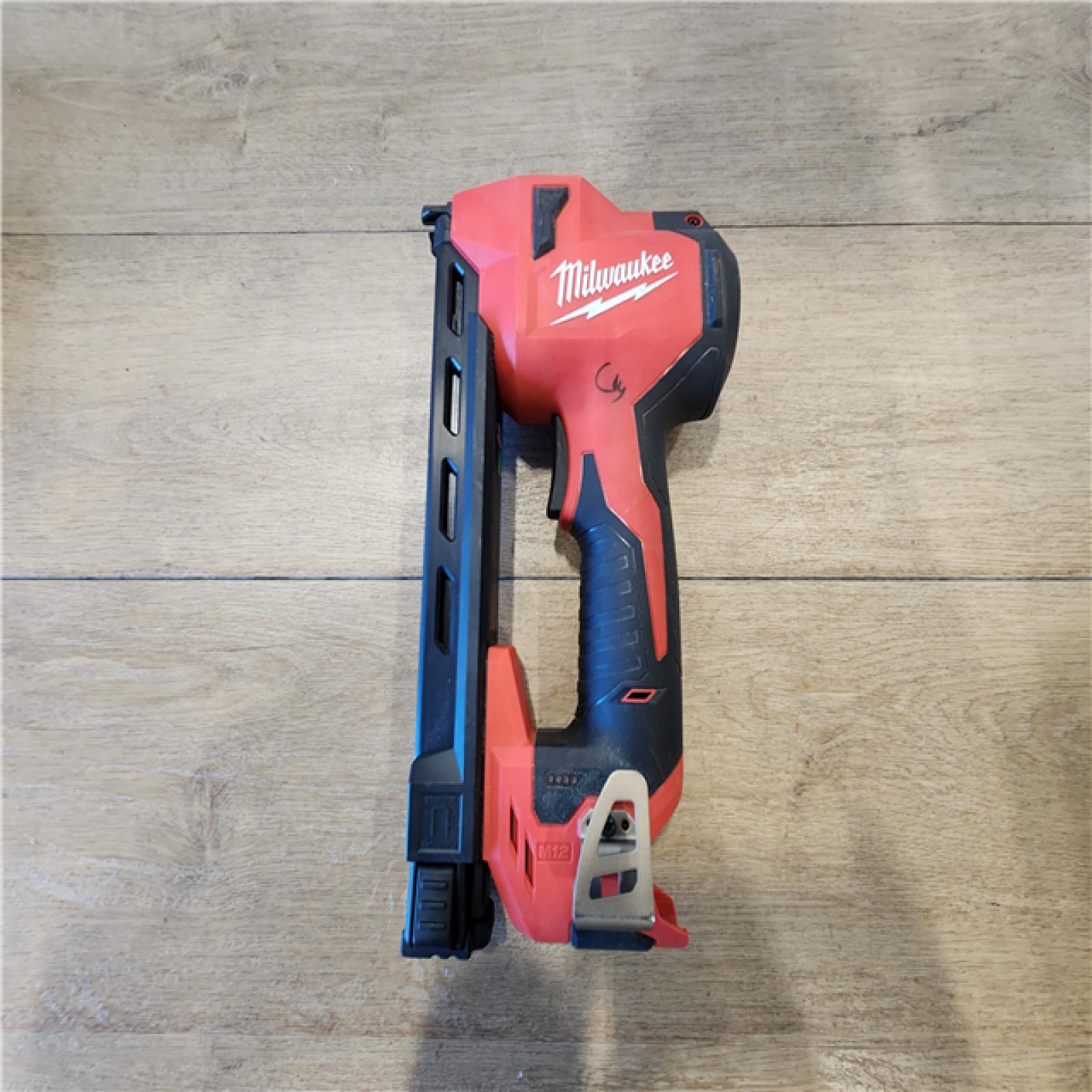 AS-IS- Milwaukee M12 12-Volt Lithium-Ion Cordless Cable Stapler (Tool-Only)
