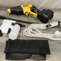 AS-IS DEWALT 20V MAX 550 PSI 1.0 GPM Cold Water Cordless Power Cleaner with 4-Nozzles (Tool Only)