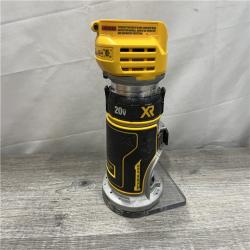 AS-IS DEWALT 20V MAX XR Cordless Brushless Fixed Base Compact Router (Tool Only)