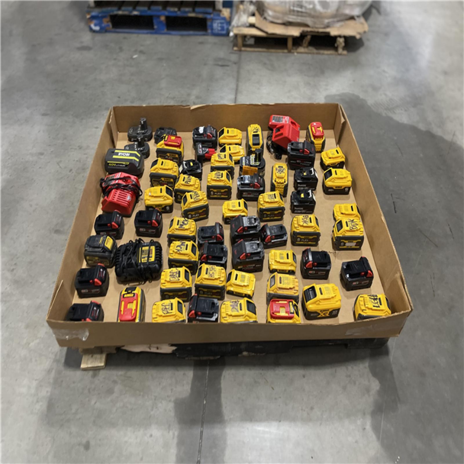 DALLAS LOCATION- AS-IS BATTERY PALLET