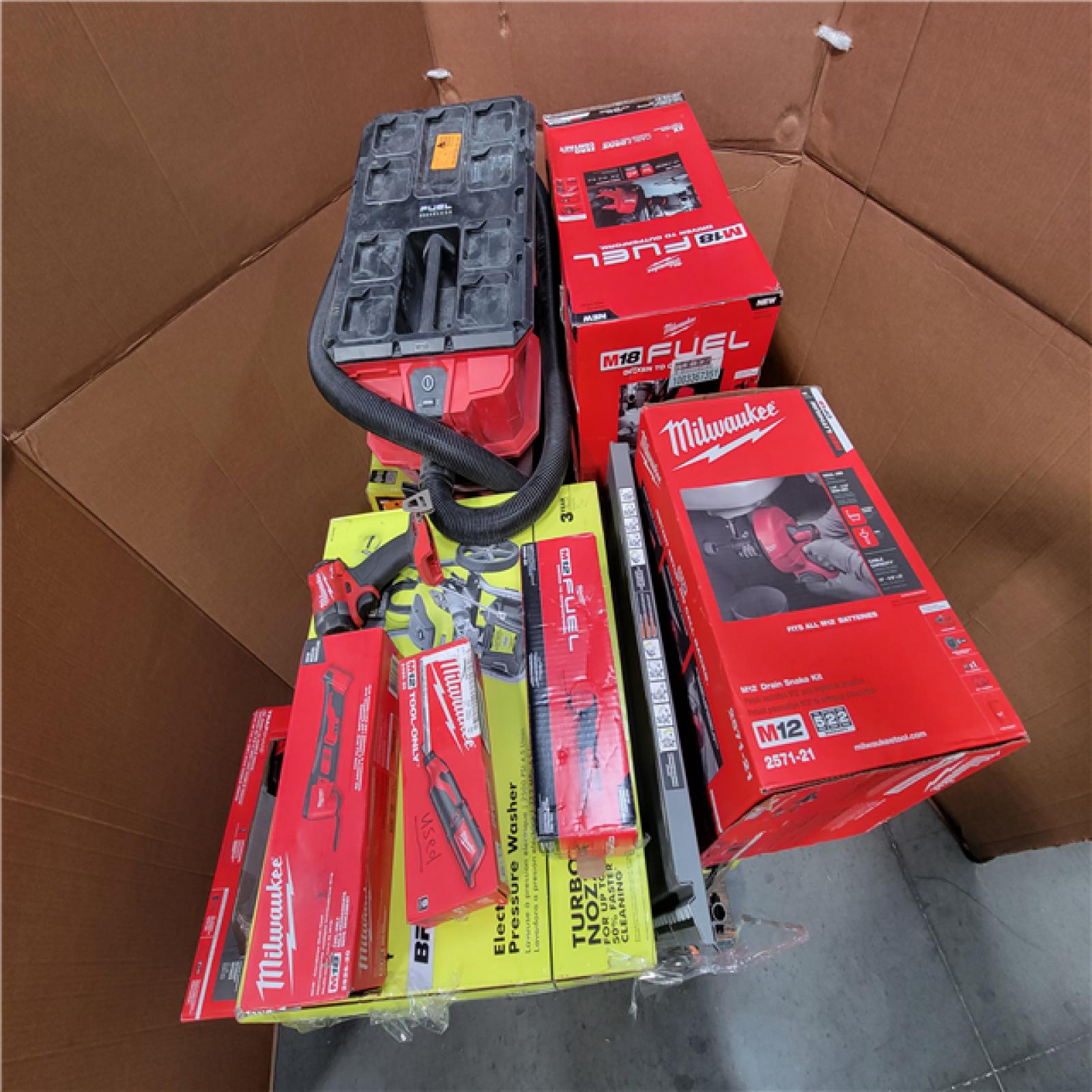 CALIFORNIA AS-IS TOOL PALLET