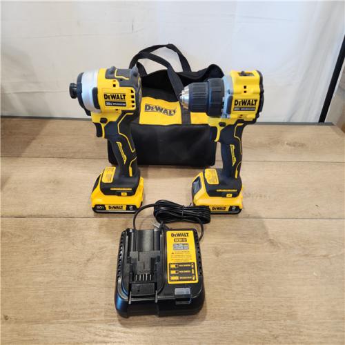 AS-IS- DEWALT ATOMIC 20-Volt MAX Lithium-Ion Cordless Combo Kit