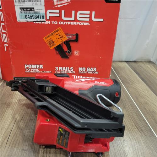 AS-IS   Milwaukee M18 FUEL 3-1/2 in. 18-Volt 30-Degree Lithium-Ion Brushless Cordless Framing Nailer (Tool-Only)