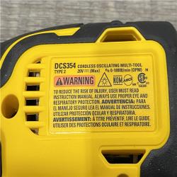 AS-IS DEWALT ATOMIC 20V MAX Cordless Brushless Oscillating Multi Tool Kit