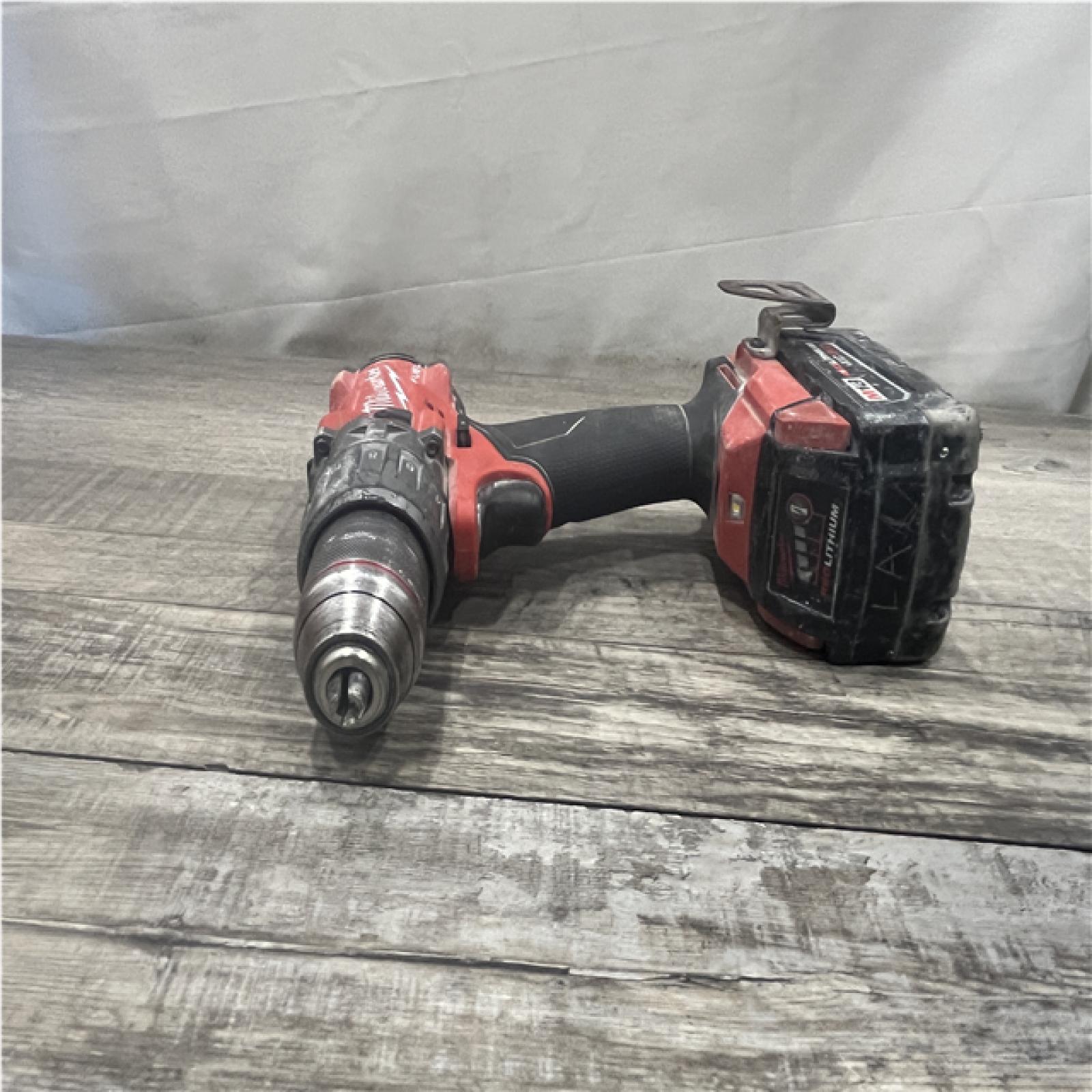 AS-IS Milwaukee FUEL 18V Lithium-Ion Brushless Cordless Hammer Drill and Impact Driver Combo Kit
