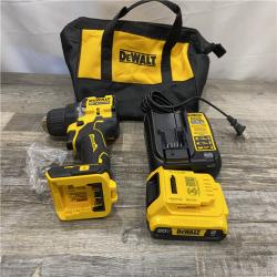 AS-IS DEWALT Atomic 20V Lithium-Ion Cordless Compact 1/2 in. Drill/Driver Kit