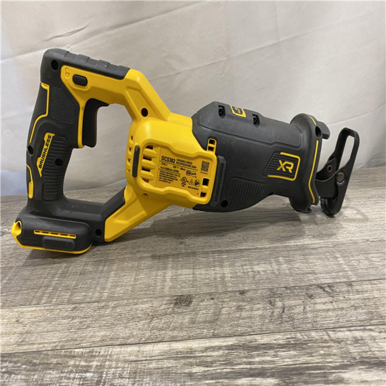 AS-IS DEWALT 20V MAX Cordless Brushless Reciprocating Saw (Tool Only)