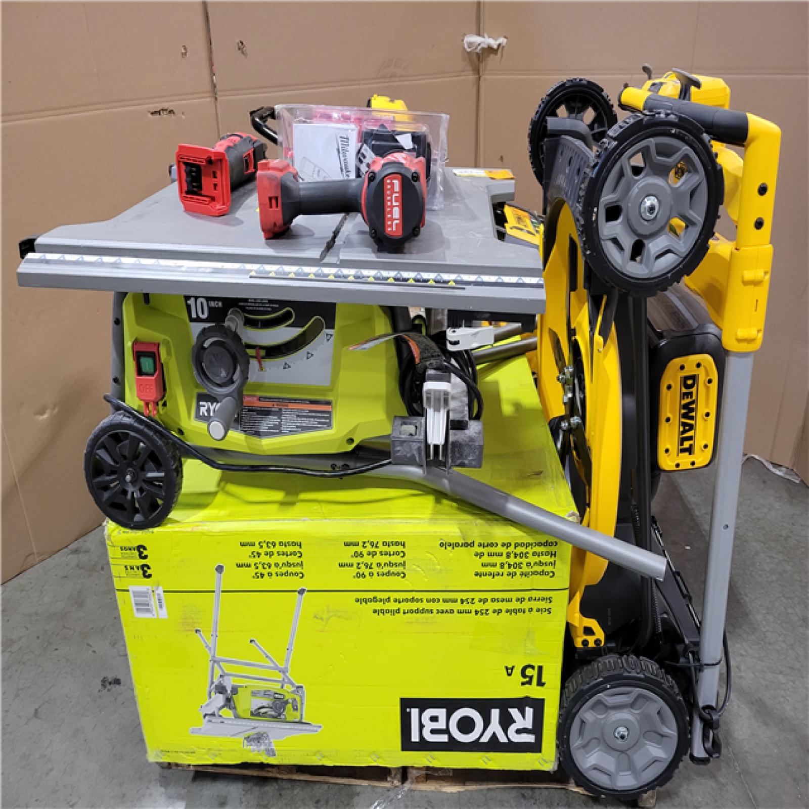 CALIFORNIA AS-IS TOOL PALLET